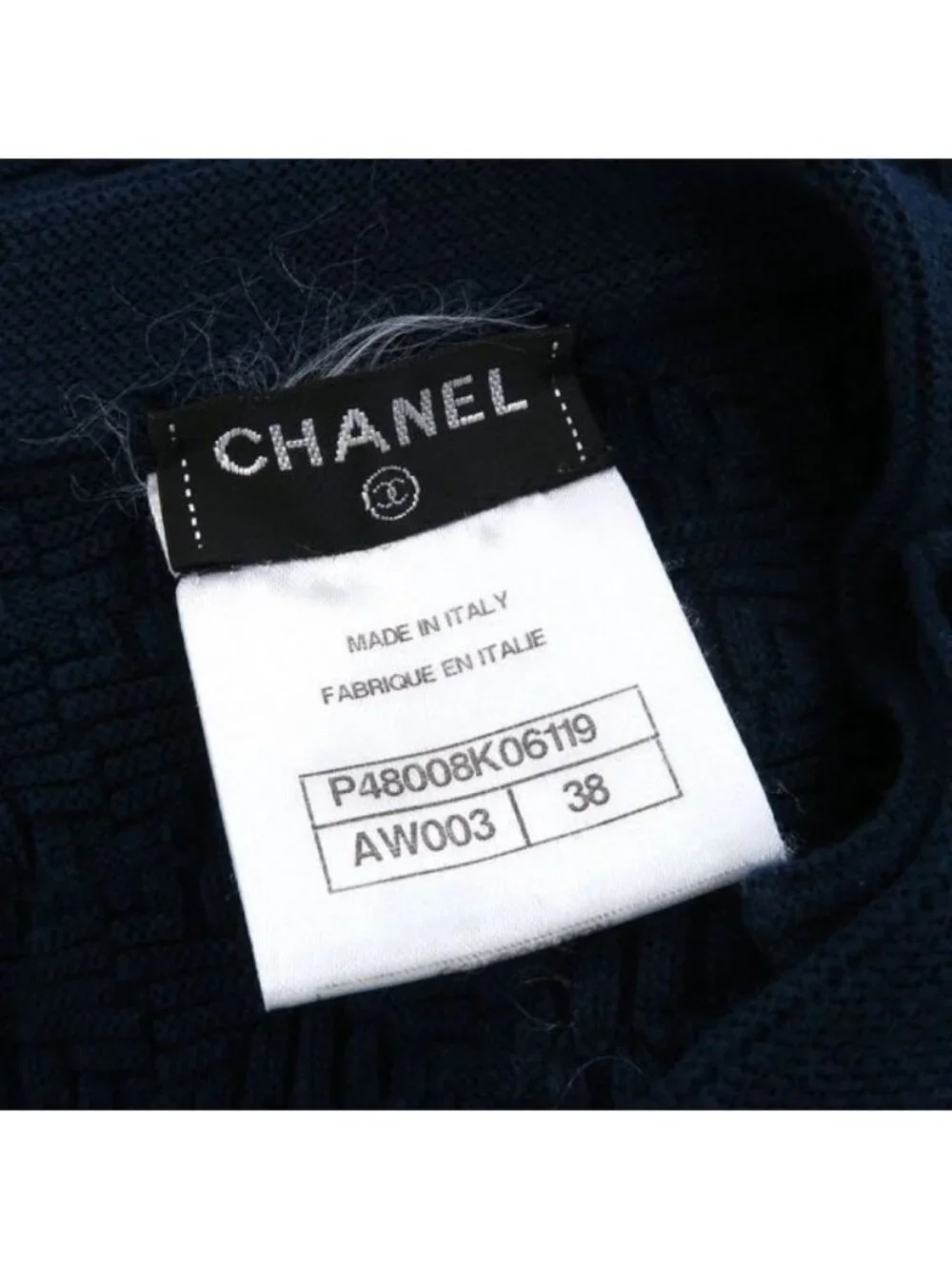 Chanel Dress B Navy